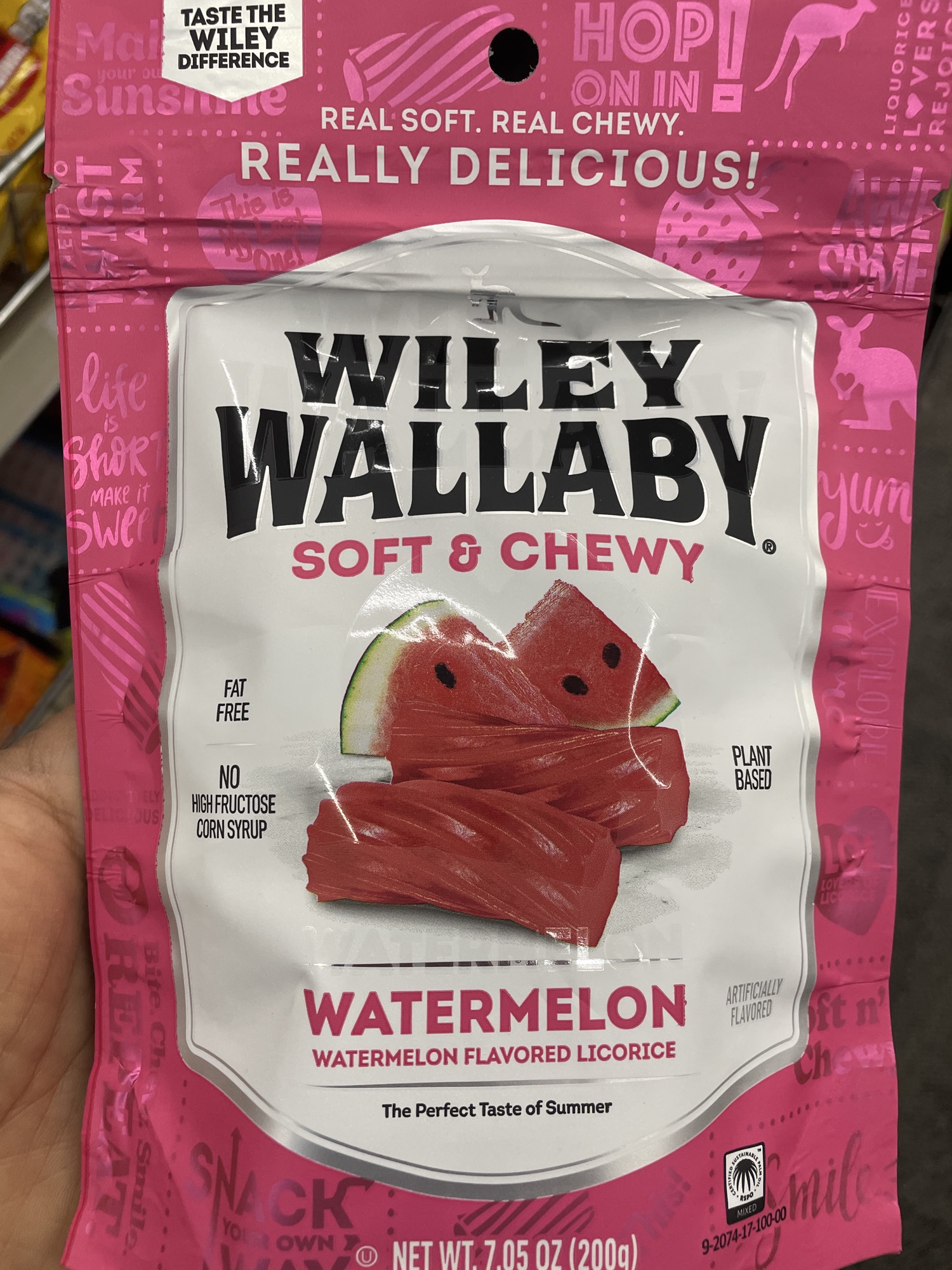 Soft & Chewy Watermelon Licorice
