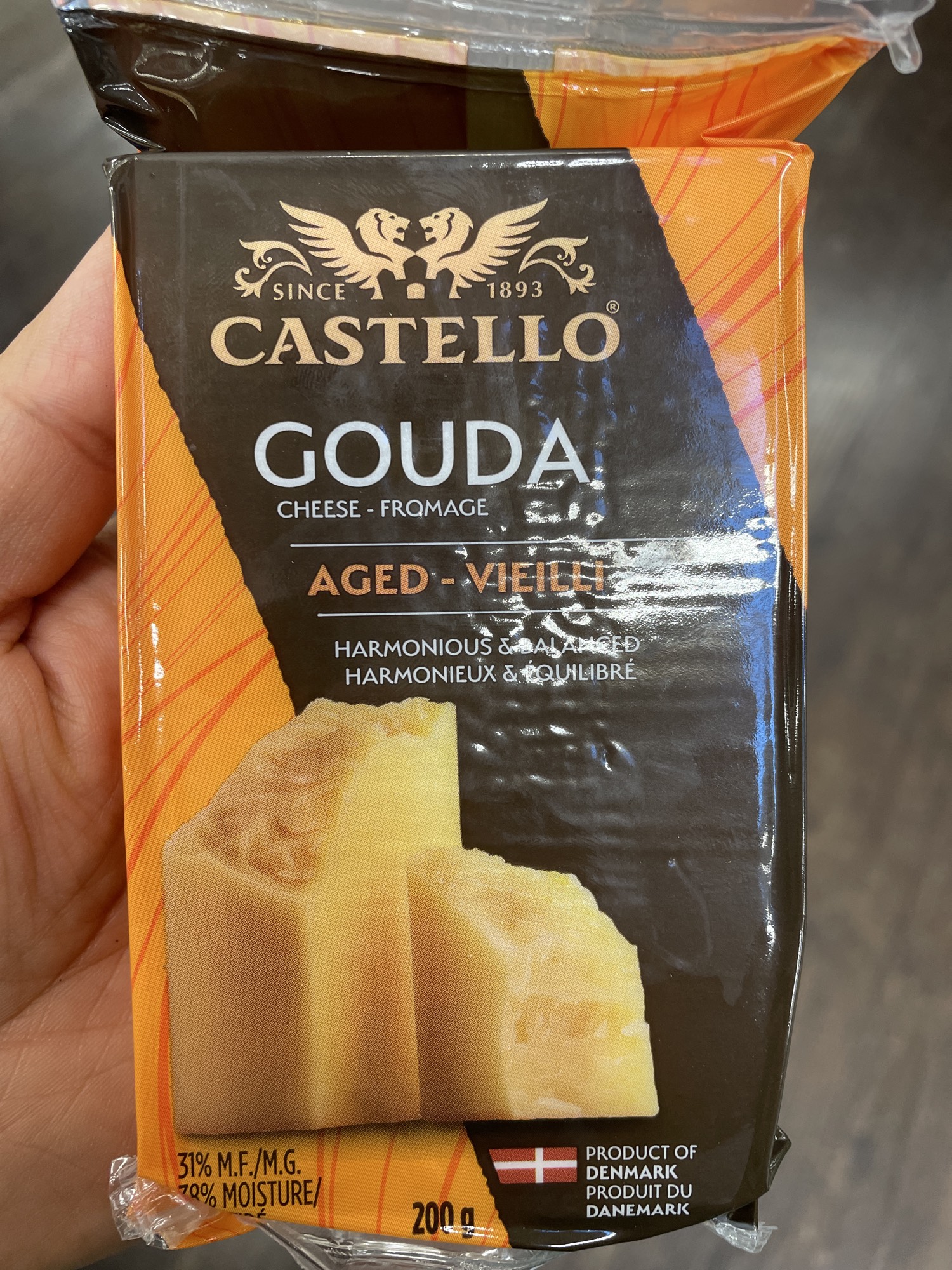 Gouda Cheese Aged