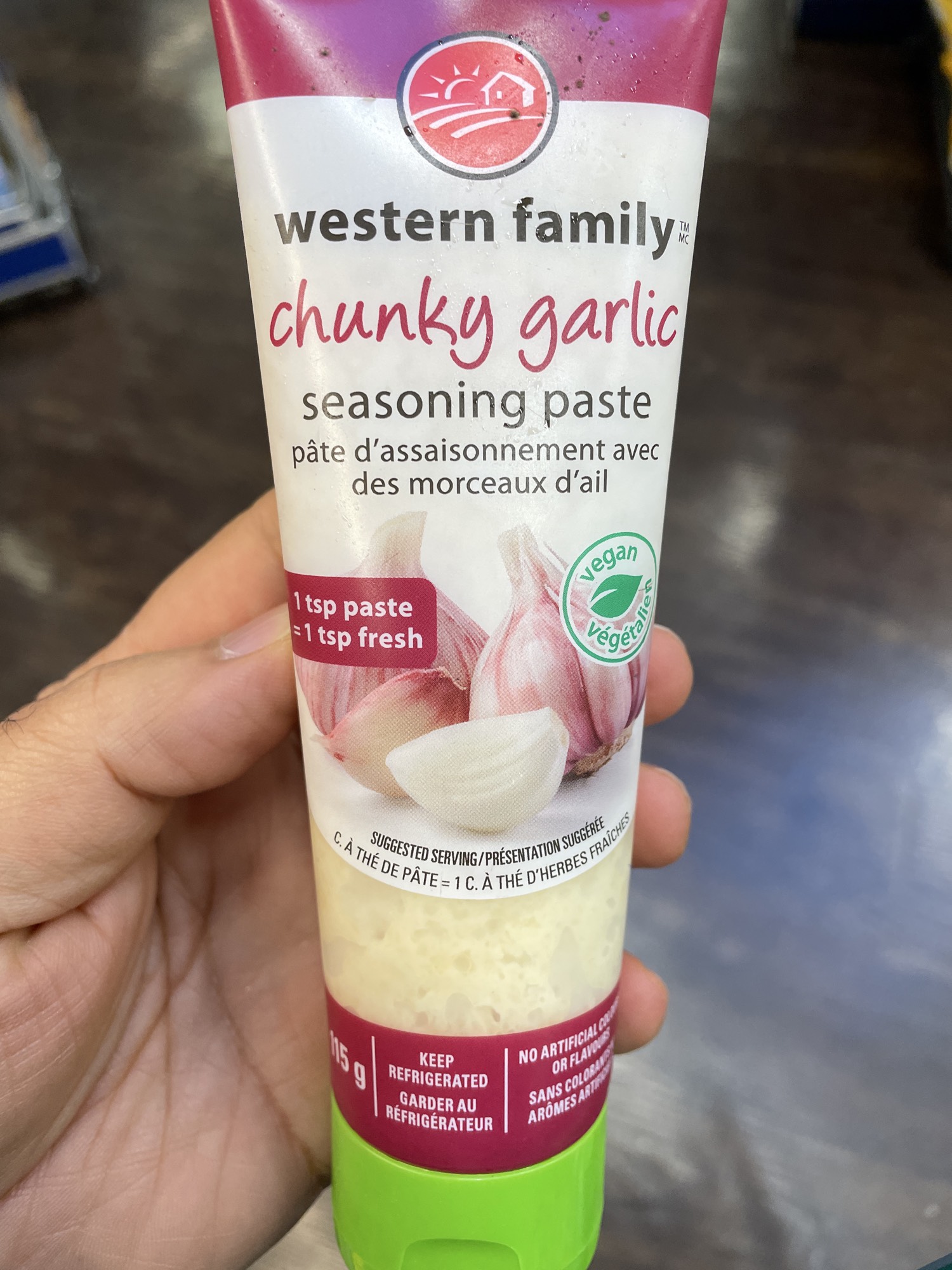 Chunky Garlic Seasoning Paste