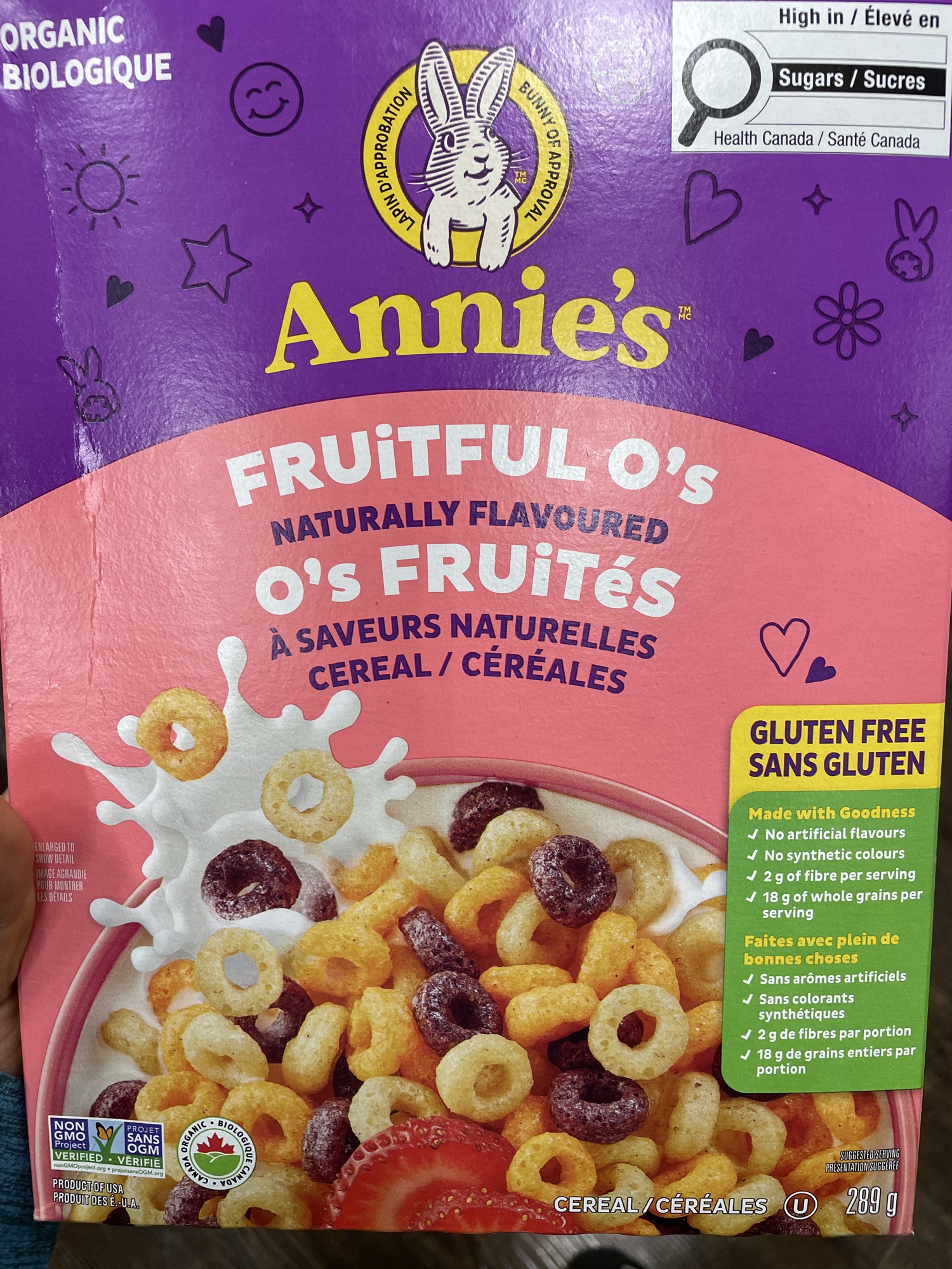 Fruitful O's Cereal