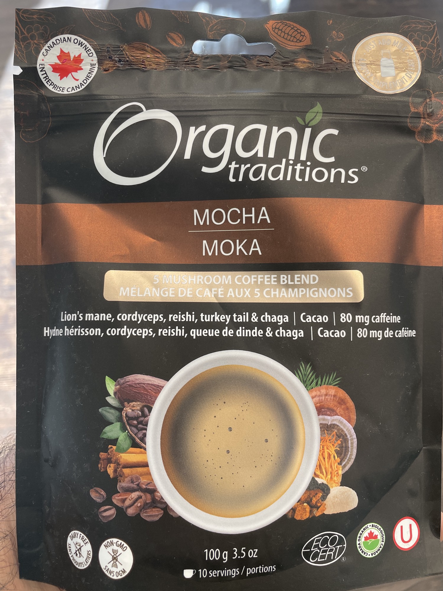 Mocha 5 Mushroom Coffee Blend