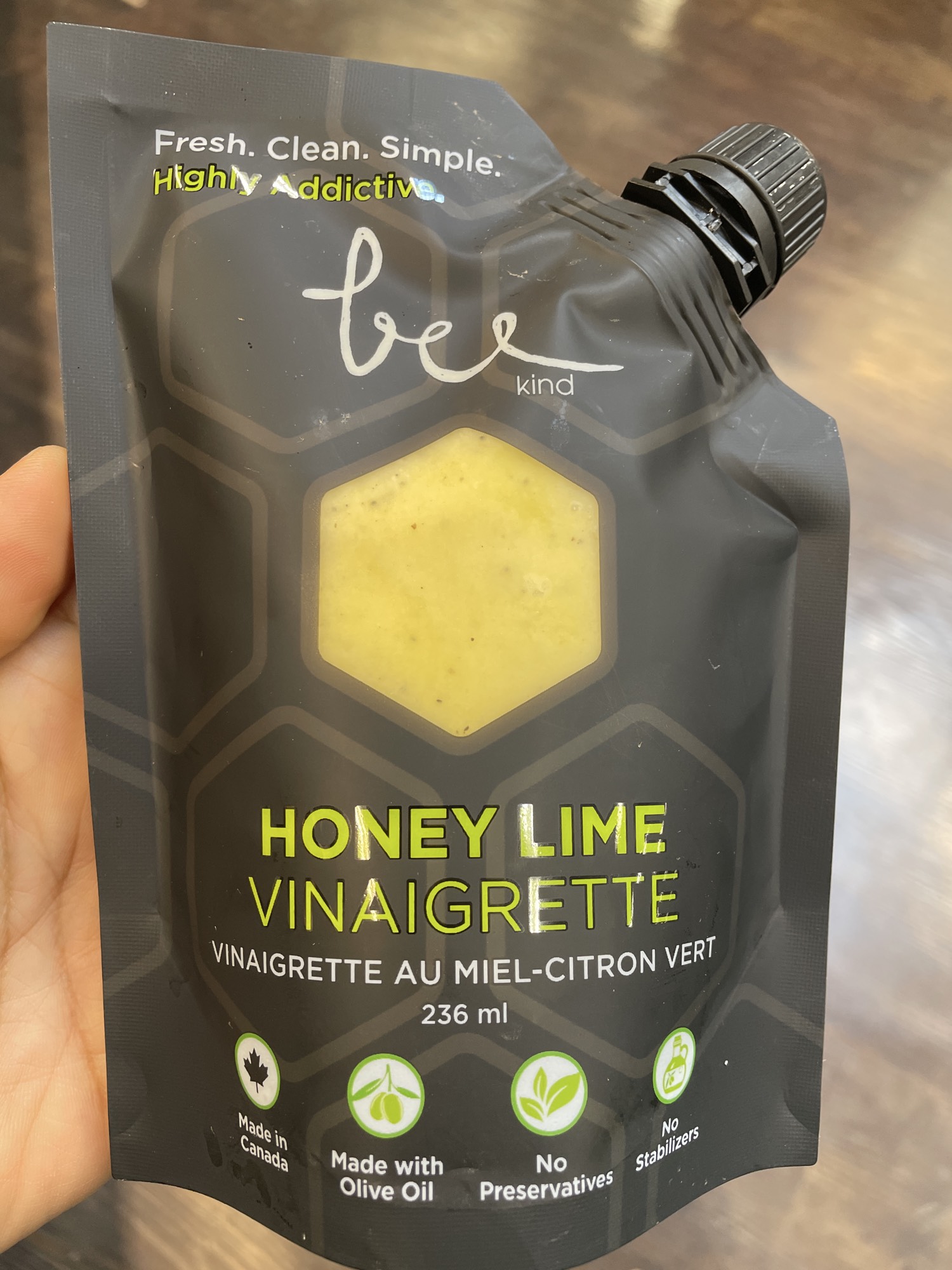 Honey Lime Vinaigrette