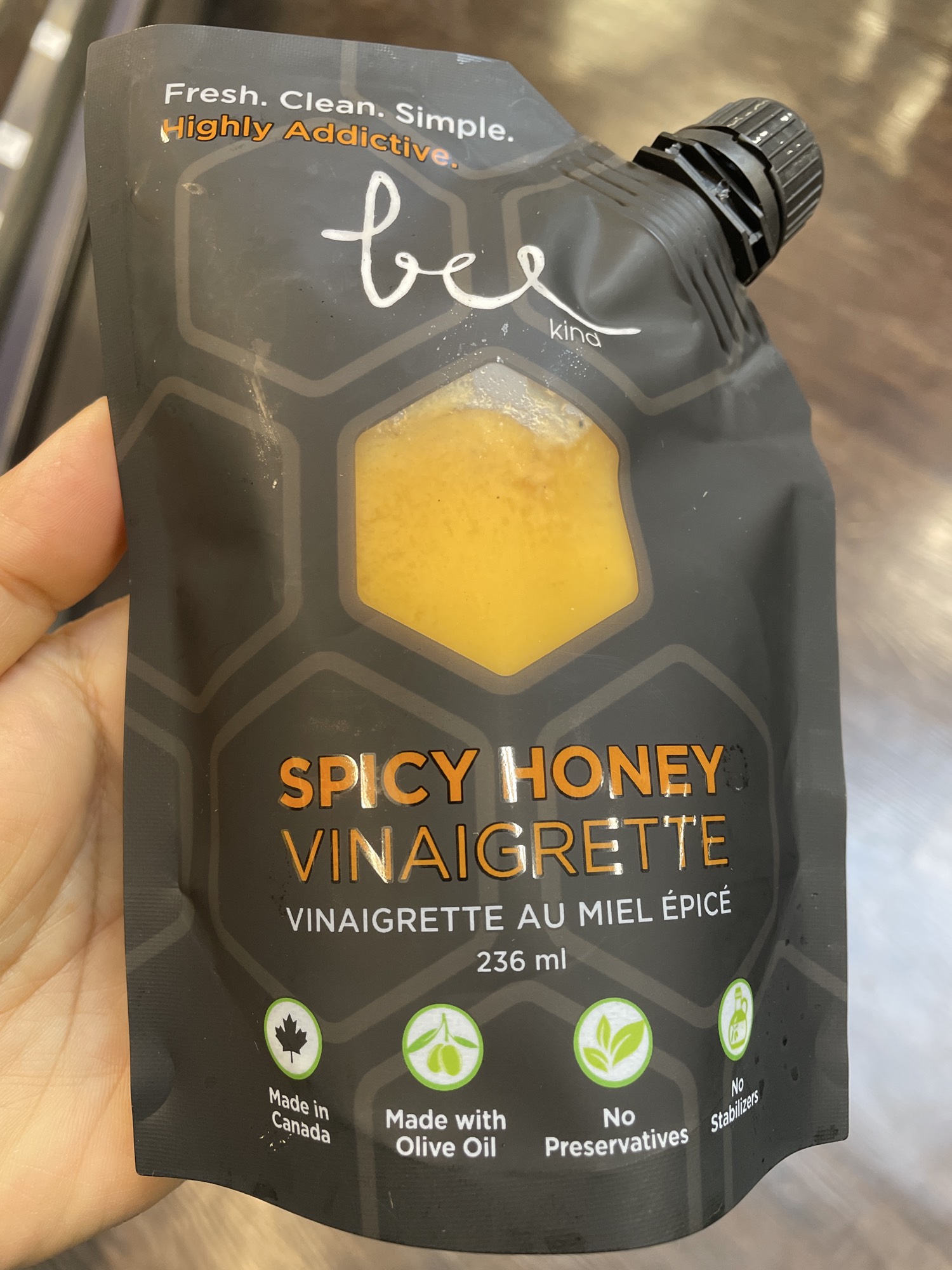 Spicy Honey Vinaigrette
