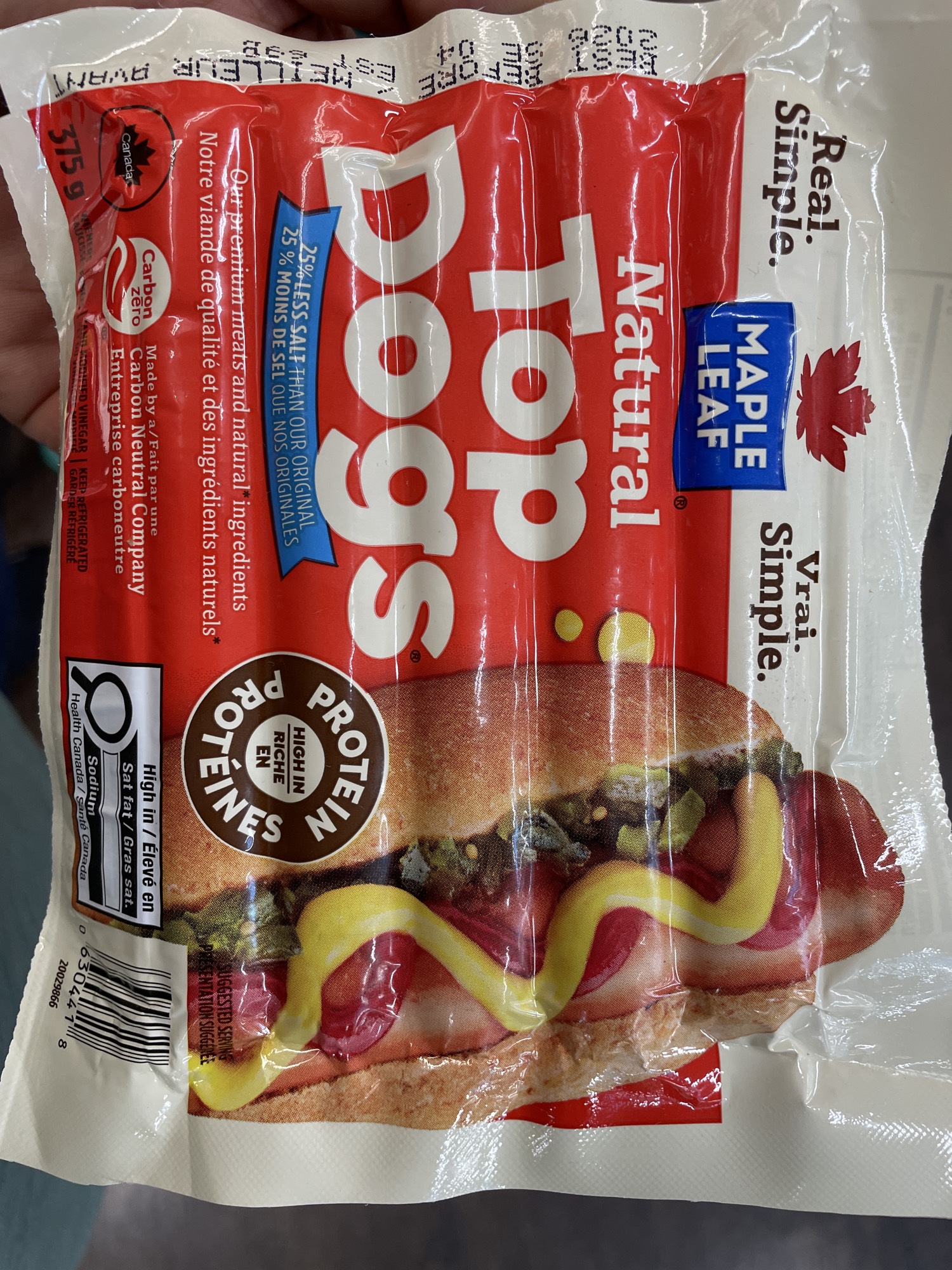 Natural Hot Dogs