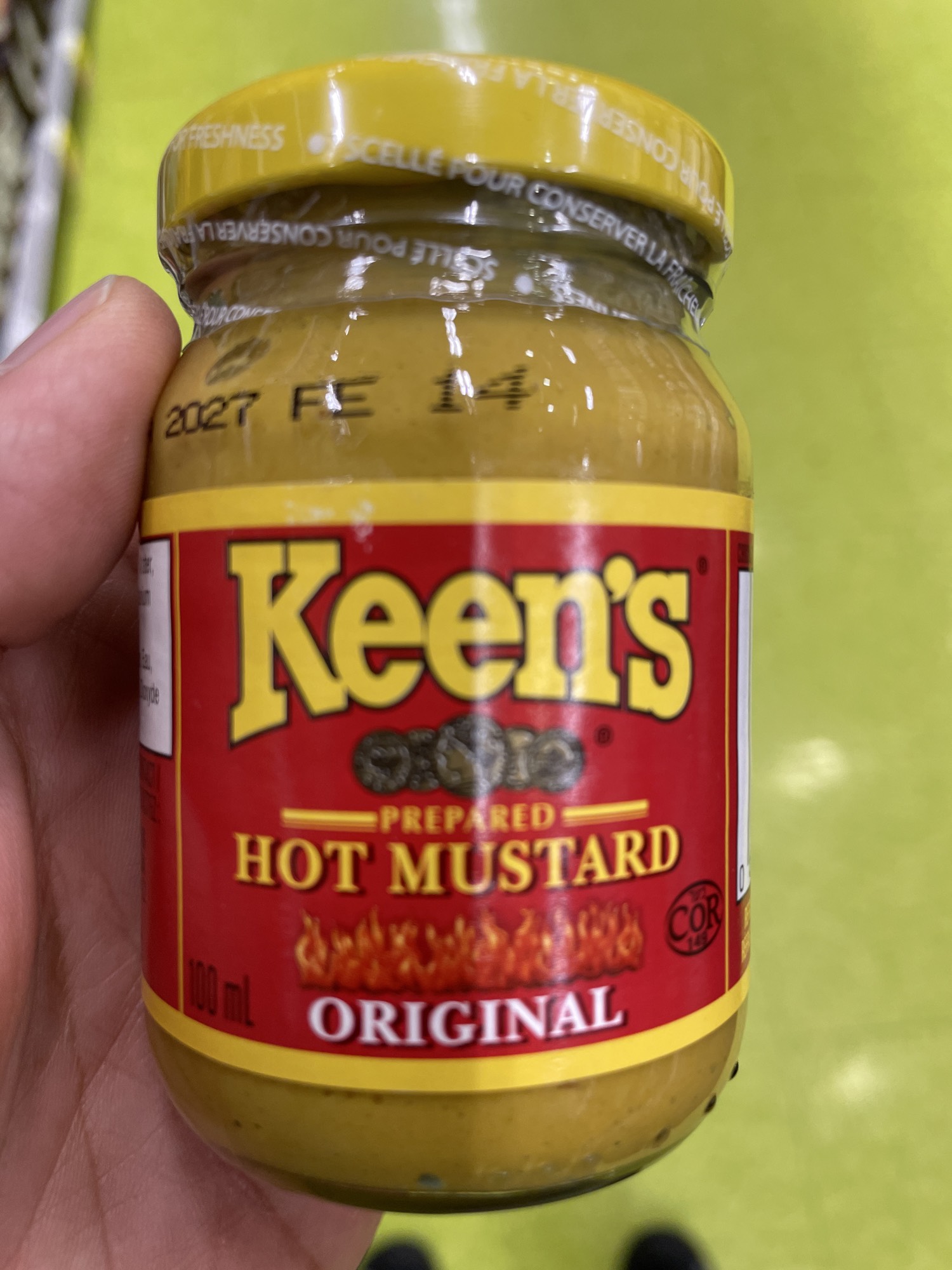 Prepared Hot Mustard Original