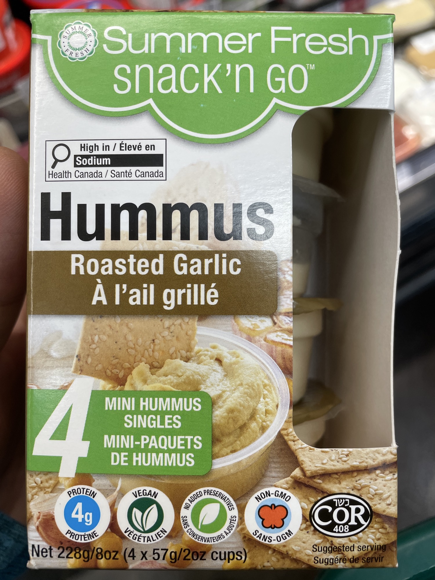 Hummus Roasted Garlic