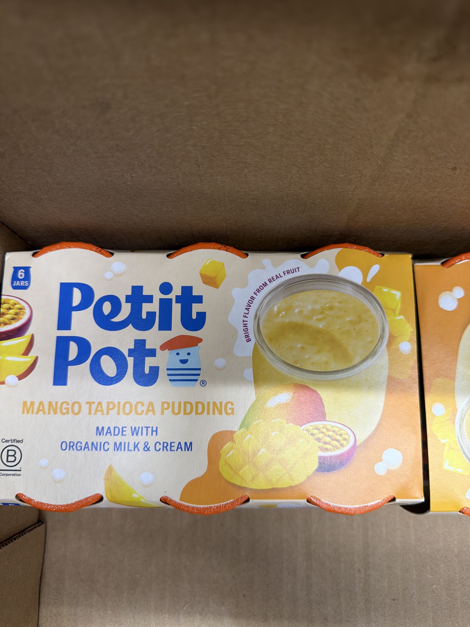 Mango Tapioca Pudding