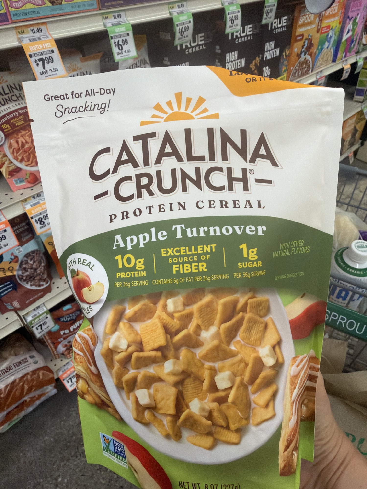 Apple Turnover Protein Cereal