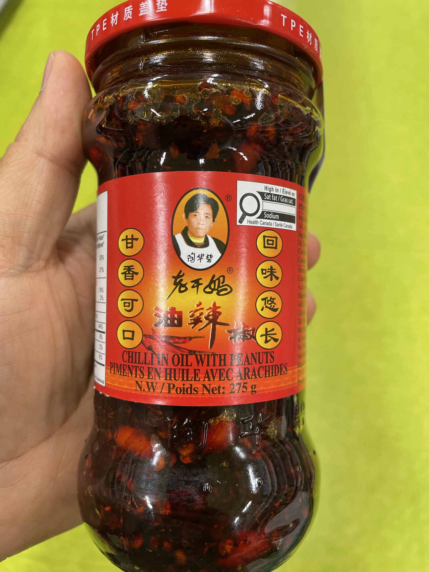 Chilli in Oil with Peanuts