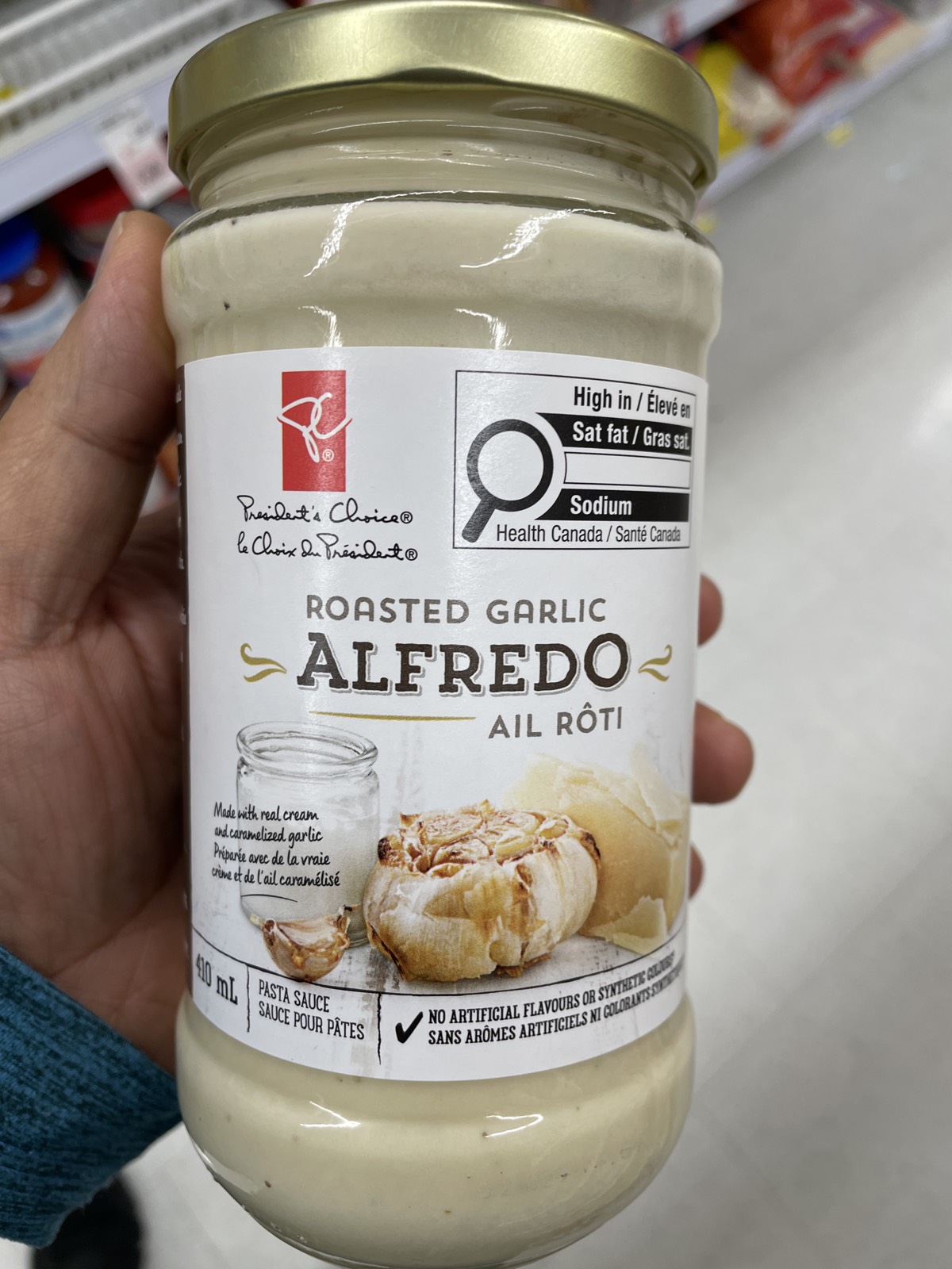 Roasted Garlic Alfredo