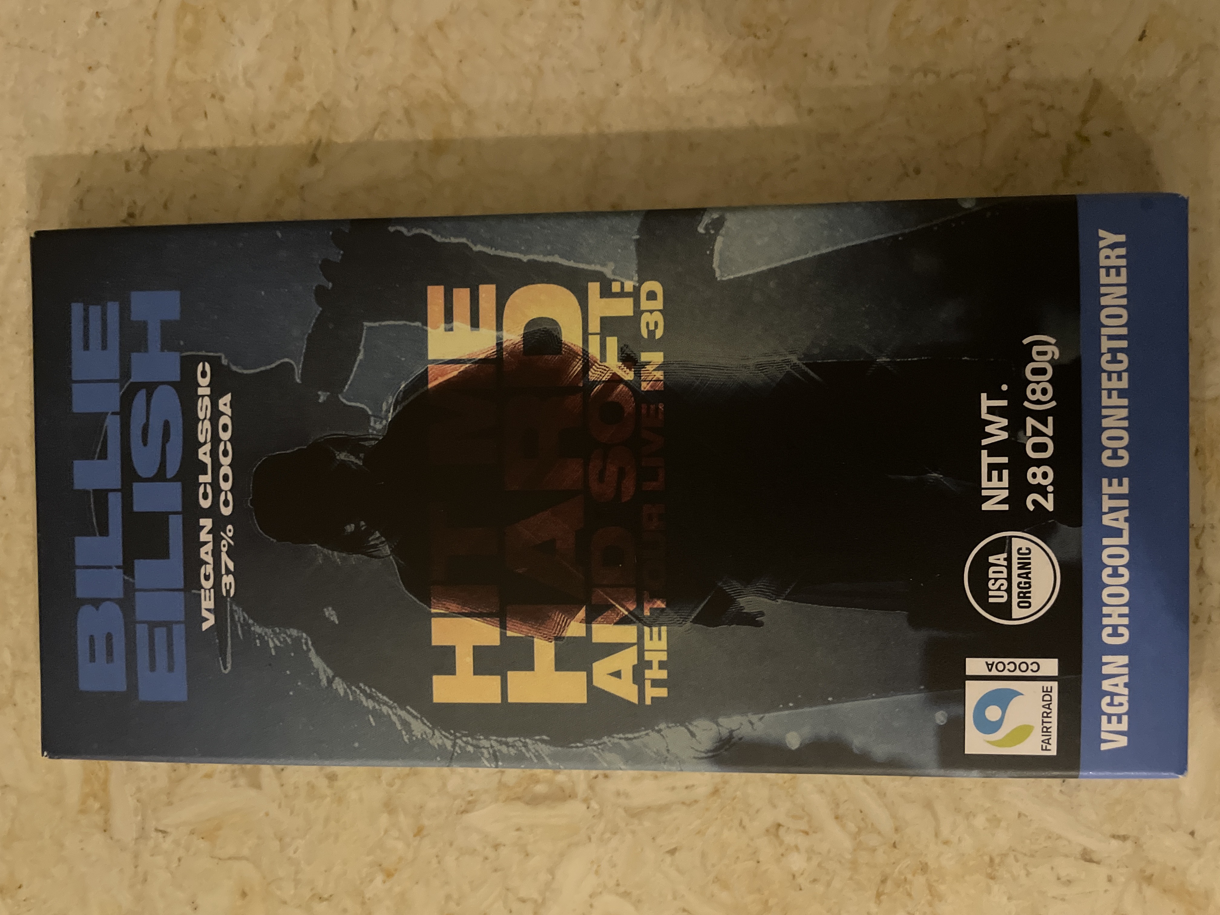 iChoc Happier Than Ever Vegan Chocolate Bar (Billie Eilish)