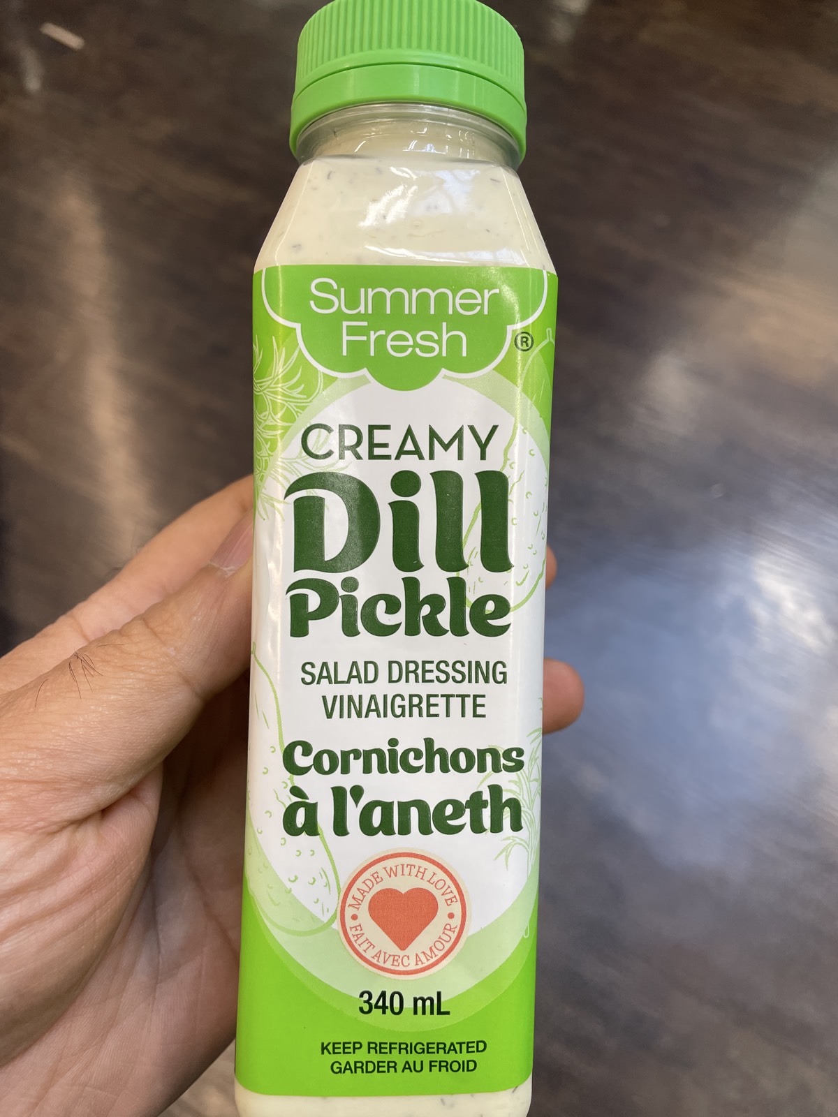 Creamy Dill Pickle Salad Dressing Vinaigrette