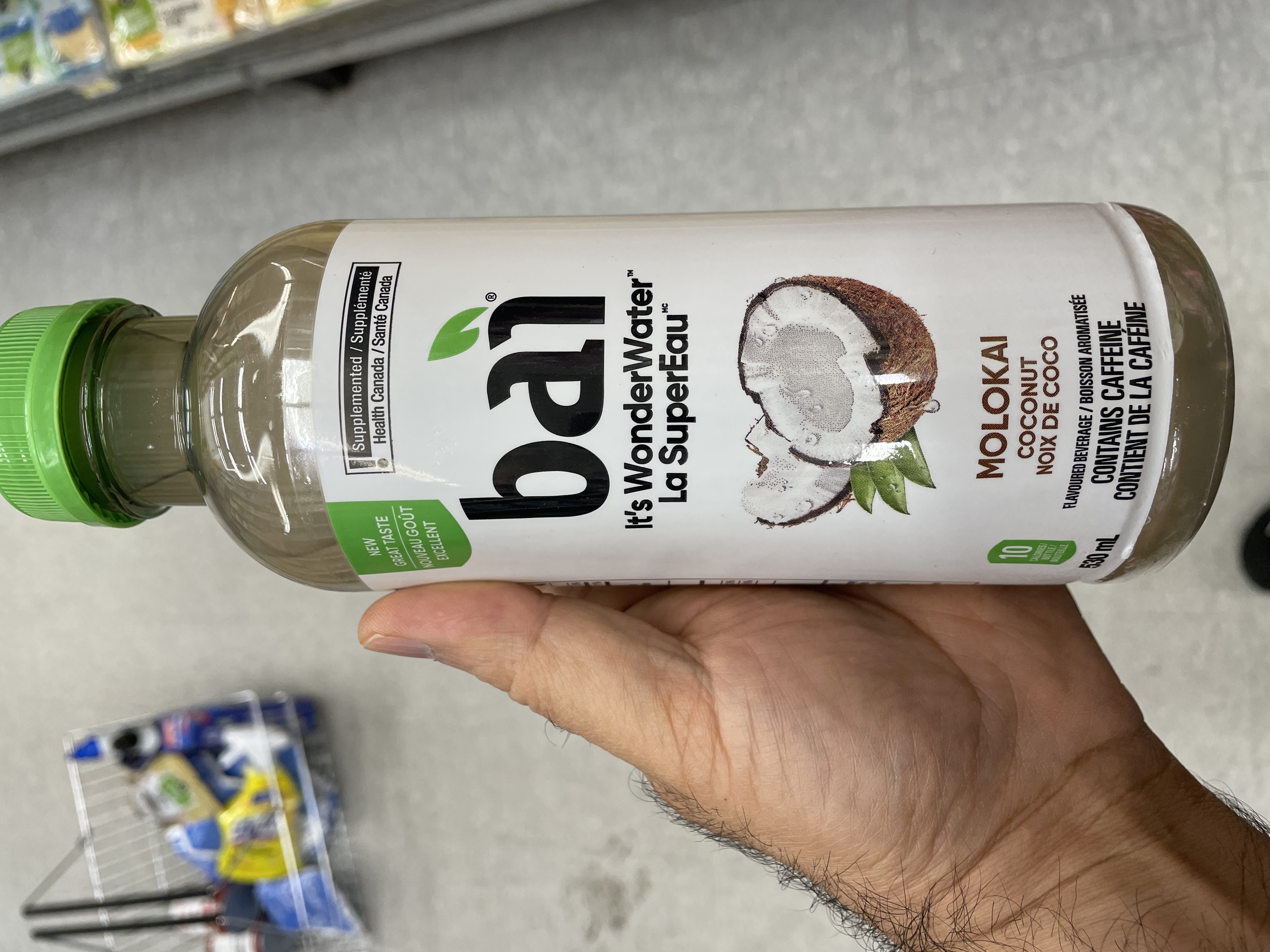 It's WonderWater Molokai Coconut