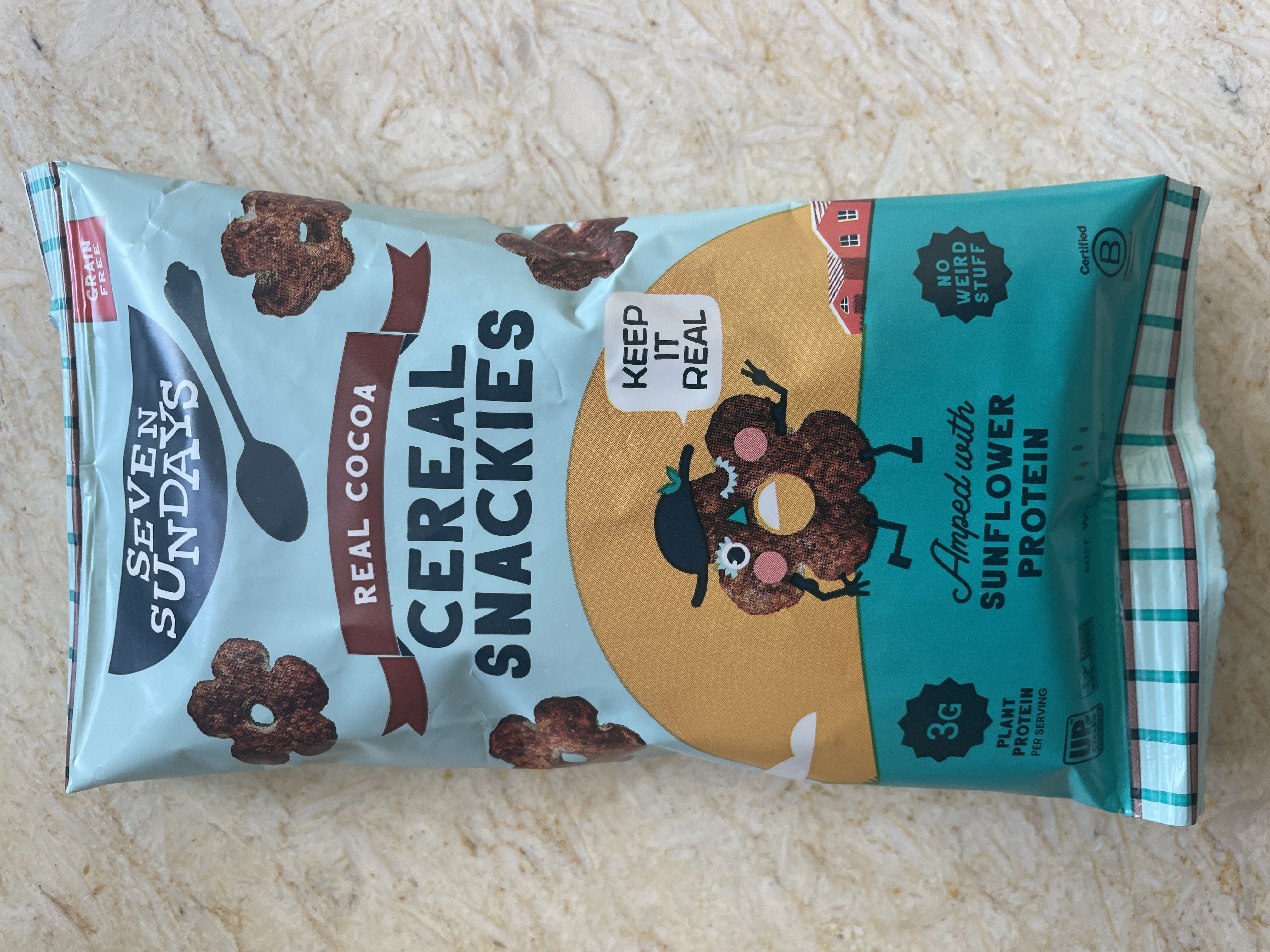 Real Cocoa Cereal Snackies