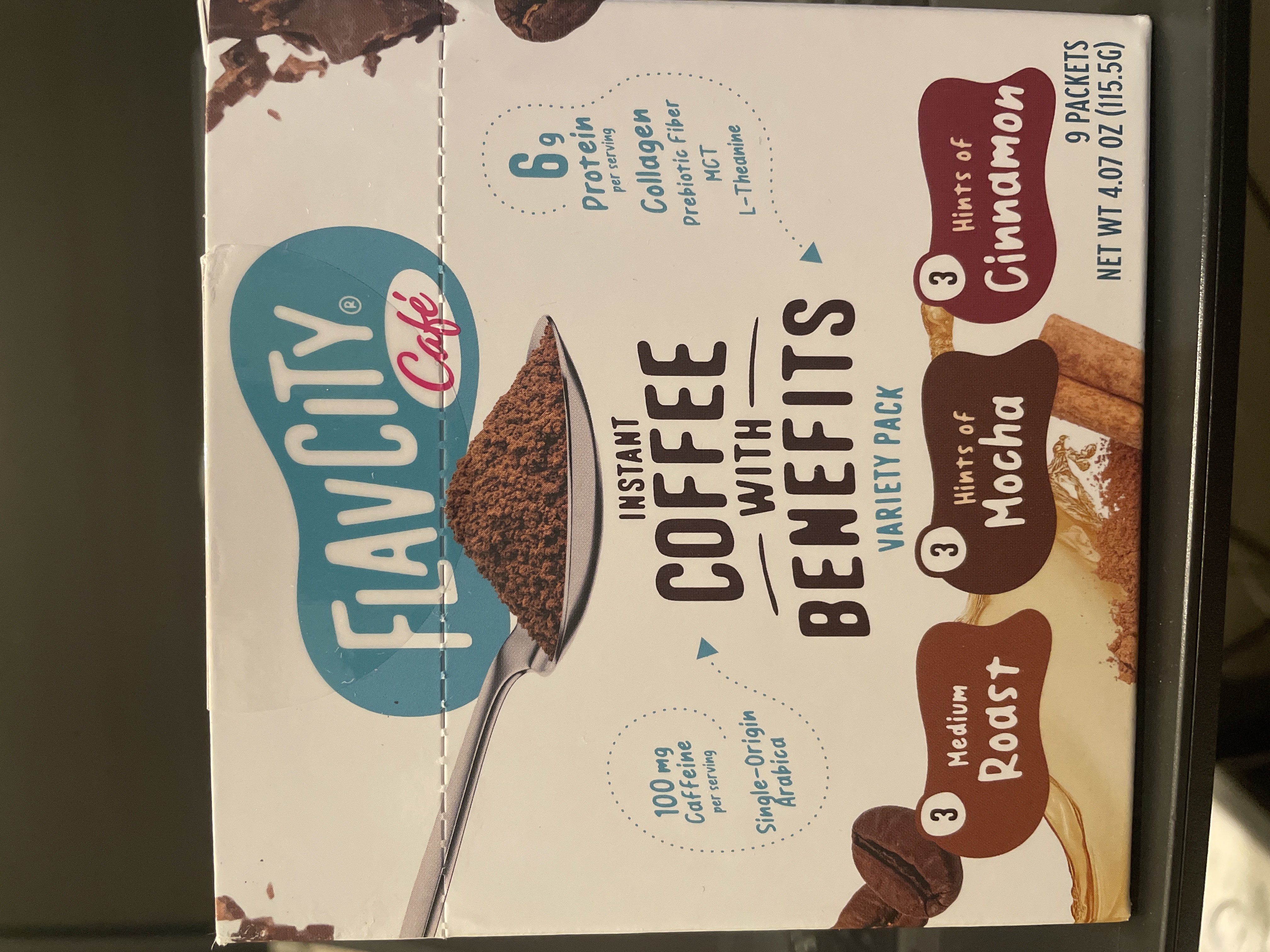 Coffee Packets - Medium Roast, Mocha, Cinnamon
