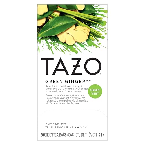 TAZO Green Ginger Tea Bags, 20 Count