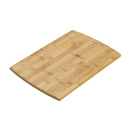 GoodCook Everyday 10" x 14" Bamboo Cutting Board, Durable Edge-Grain Wood, Moisture-Resistant, Knife-Friendly, Wooden Chopping Board for Kitchen, Low-Maintenance, Natural Bamboo