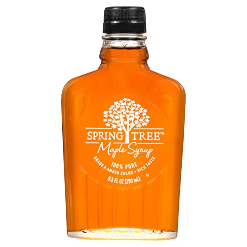 Spring Tree Pure Maple Syrup Bottle, 8.5 Fl Oz