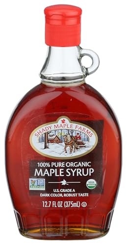 Shady Maple Farms Organic Grade A Maple Syrup, 12.7 Fl Oz