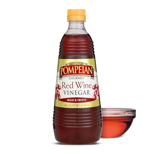 Pompeian Gourmet Red Wine Vinegar - 30 fl oz