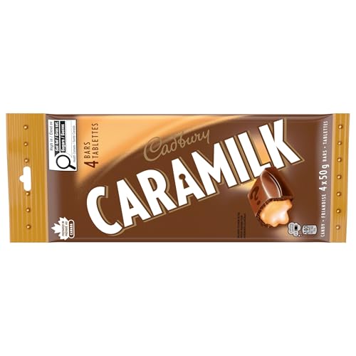 Cadbury Caramilk Candy, 4 Count 200g/7.05oz