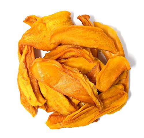 Anna and Sarah Dried Organic Mango 3 Lbs in Resealable Bag | No Sugar Added, No Preservatives, Al-Natural, Premium Quality