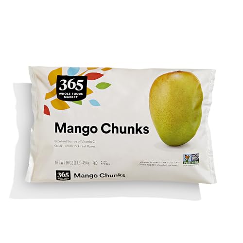 365 by Whole Foods Market, Mango Chunks, 16 oz, Frozen