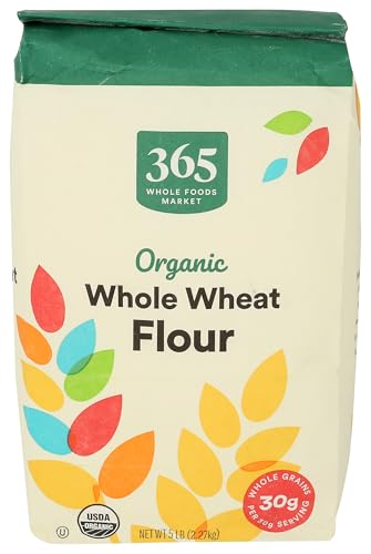 365 by Whole Foods Market, Organic 100% Whole Wheat Flour, 80 Ounce