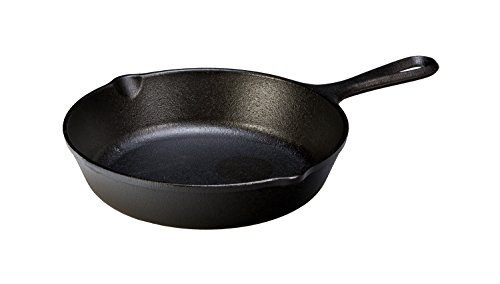 Lodge Wildlife Series-8" Cast Iron Skillet with Duck Scene, 8", Black