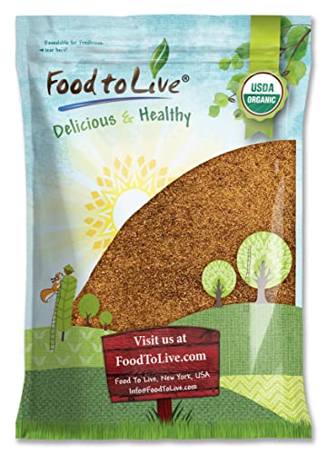 Food to Live Organic Brown Coconut Sugar, 10 Pounds – Non-GMO, Pure Palm Sugar, Kosher, Vegan, Fair Trade, Unrefined, Granulated, Low Glycemic Sweetener, Highly Nutritious, Perfect for Baking, Bulk