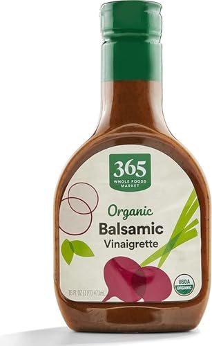 365 by Whole Foods Market, Organic Balsamic Vinaigrette, 16 Fl Oz