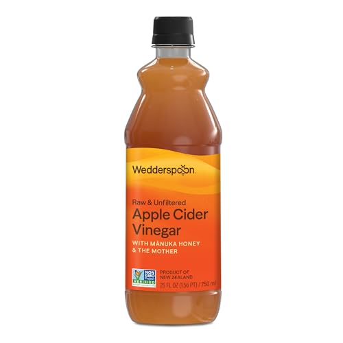 Wedderspoon Organic Raw Apple Cider Vinegar, 25 Fl Oz
