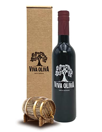 Viva Oliva 18 Year Traditional Balsamic Vinegar - 375ml (12.7oz) - Premium Quality - 100% Natural - Barrel Aged Gourmet Balsamic from Modena, Italy