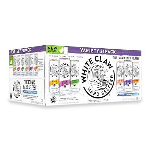 White Claw Hard Seltzer Variety Pack, 24pk, 12 Fl Oz Cans