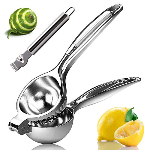 MONKKINO 8.7" Lemon Squeezer Combo, Manual Citrus Juicer for Limes & Lemons