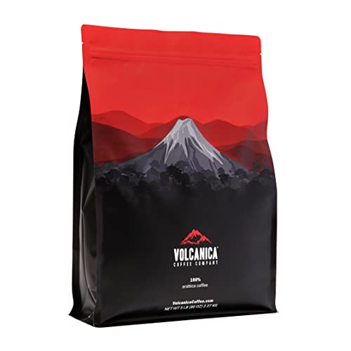 Ethiopian Coffee, Yirgacheffe Region, Whole Bean, USDA Organic, Fresh Roasted, Kosher, 5 lbs