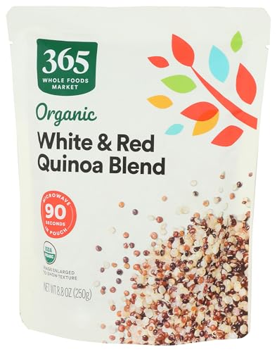365 by Whole Foods Market, White & Red Quinoa Blend, 90-Second Microwave in Pound, 8.8 Ounce