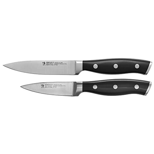 Henckels Forged Accent 2-Pc Paring Knife Set, Razor-Sharp German Engineered