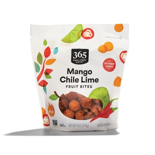 365 by Whole Foods Market, Fruit Bites, Mango Chili Lime, 6 Ounce