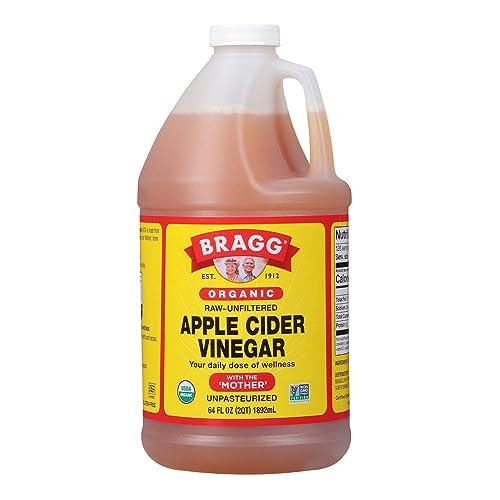Bragg Organic Apple Cider Vinegar with the Mother 64 oz - Raw Unfiltered