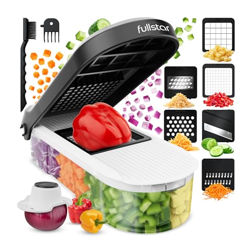 Fullstar Pro Core Vegetable Chopper & Mandoline Slicer, Meal Prep Essential