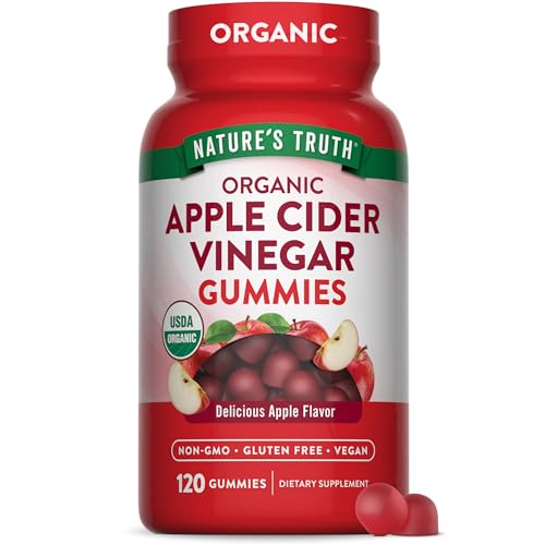 Nature's Truth Organic Apple Cider Vinegar Gummies | 120 Count