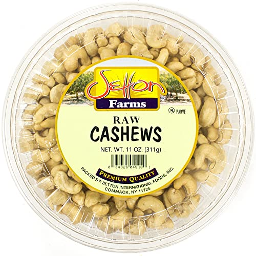Raw Whole Cashews | Non-GMO | Premium Quality | 11 Oz.