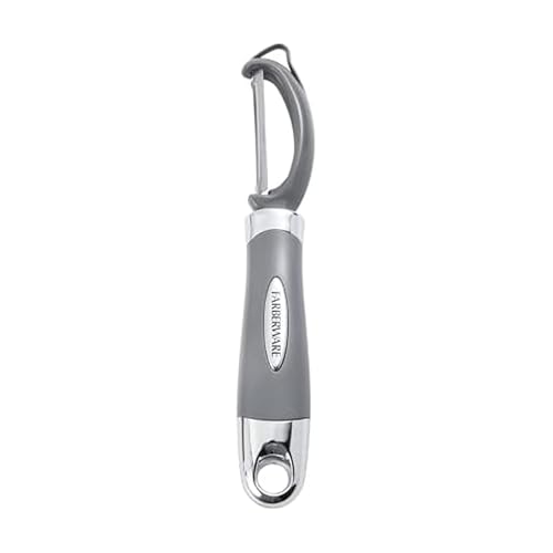 Farberware Euro Vegetable Peeler with Swivel Blade Jewel Grey