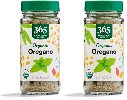 365 by Whole Foods Market, Organic Oregano, 0.35 Ounce (Pack of 2)