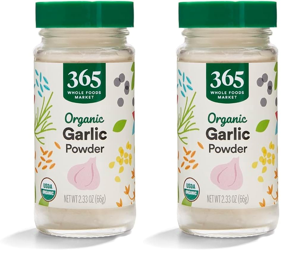 365 by Whole Foods Market, Organic Garlic Powder, 2.33 Ounce (Pack of 2)