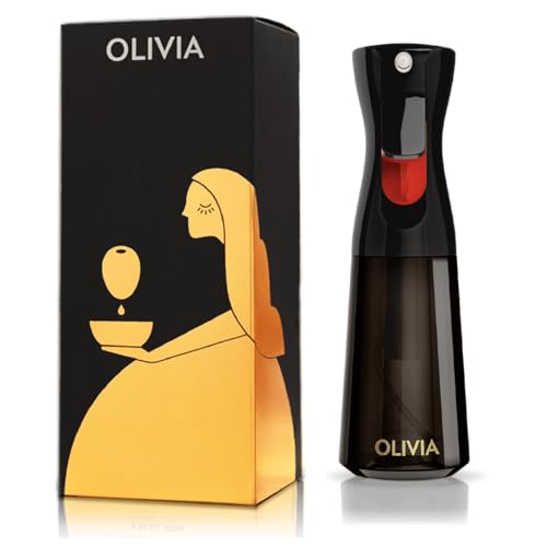 FLAIROSOL OLIVIA SIGNATURE Oil Sprayer, 200ml Glass, Black