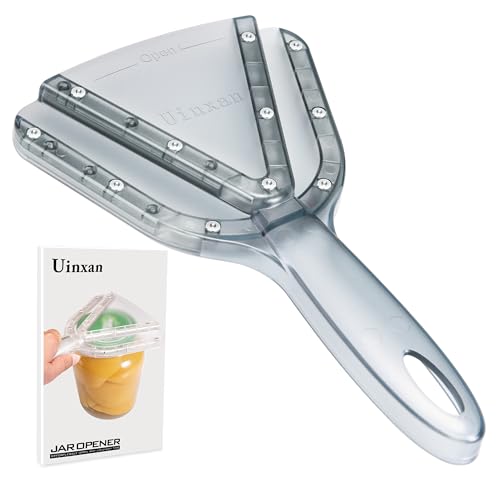 Uinxan Jar Opener for Weak Hands & Seniors with Arthritis - Handheld Manual