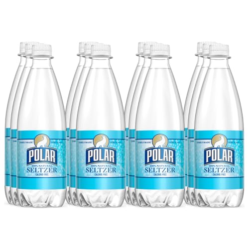 Polar Seltzer Sparkling Water Original Flavored Seltzer Drinking Water, 20 fl oz bottles, 12 pack
