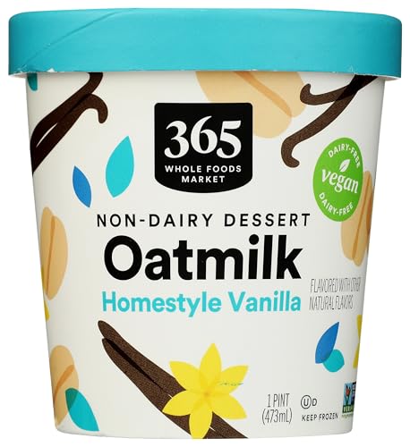 365 by Whole Foods Market Vanilla Oat Milk Frozen Dessert, 1 PT